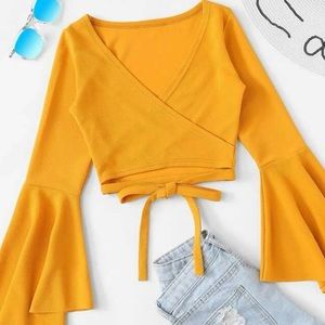 Long Sleeve Crop Top